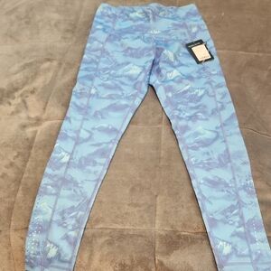 Korsa  Blue Crop Leggings